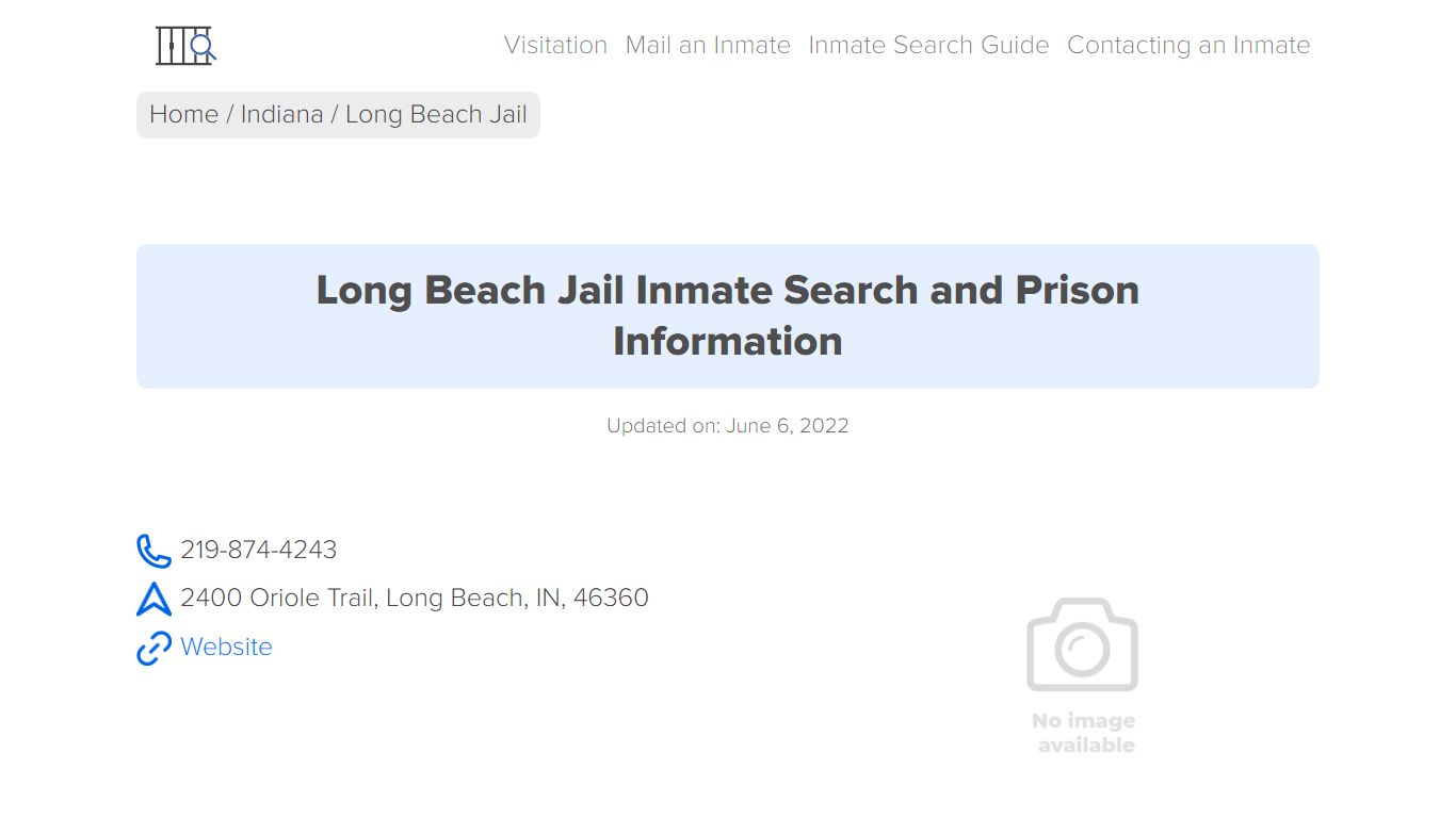 Long Beach Jail Inmate Search, Visitation, Phone no ...